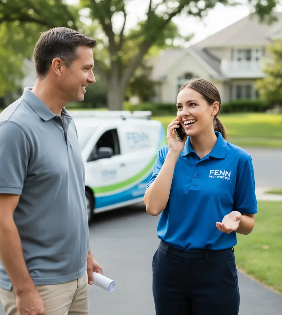 Fenn Pest Control customer support in Waverly